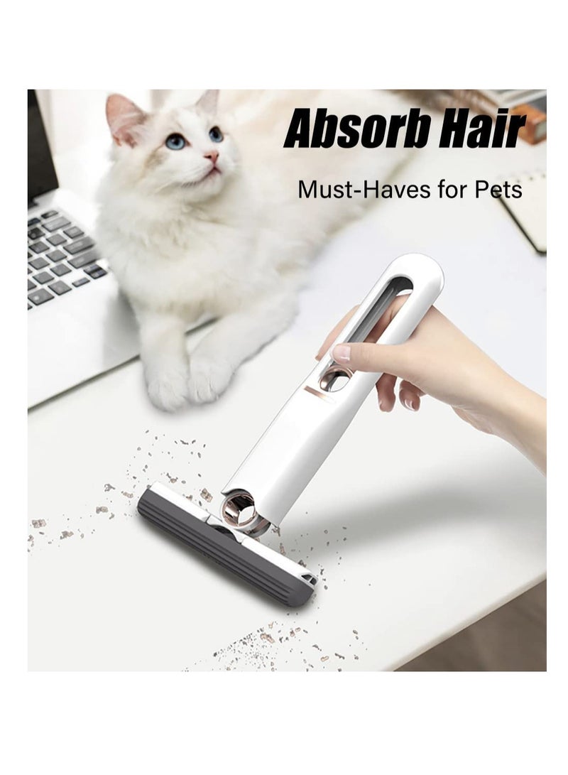 Zikra Portable Self-Squeeze Mini Mop Short Lazy Hand Wash-Free Strong Absorbent Bathroom Kitchens Tableware Desktop Glass - Image 5