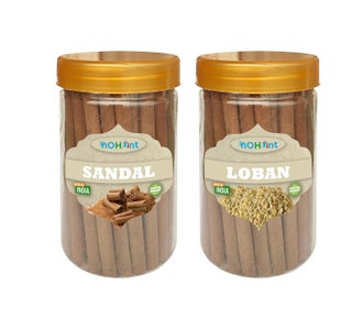 NOHUNT 100 Natural Dhoop Sticks with Desi Chandan 100gm Loban 100gm for Pooja Home Fragrance Hawan Air Purification and Meditation Elevate Your Spiritual Connection and Surroundings Pack of 2 - pzsku/Z9C80BD2BAF8844DC43DCZ/45/1748244002/c8588965-9814-436c-906a-c8ba2d54d851