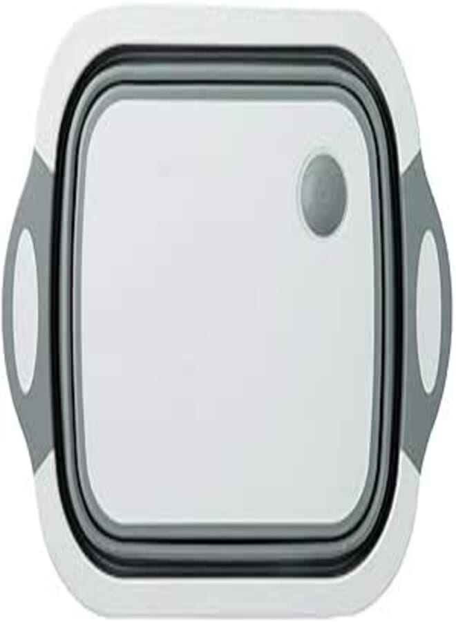 Spaceshoop Silicone Washing Basin Vegetable Basket with Water Outlet