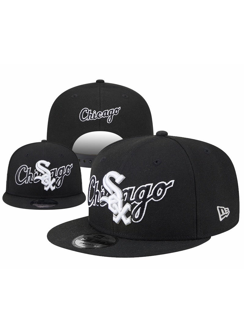 NEW ERA Chicago White Sox Black Snapback Hat
