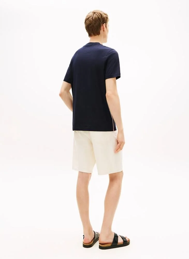 TOMMY HILFIGER  Global Stripe Side Seam Jersey T-Shirt for Men | Best Price UAE