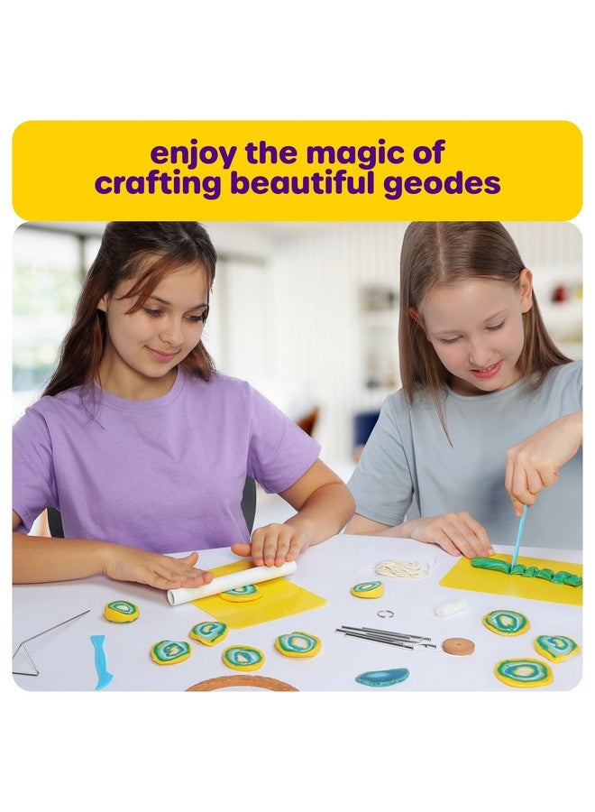 دان آند دارسى مجموعة أدوات يدوية لتصنيع أجراس الرياح من الطين للأطفال - حرف يدوية للفتيات من سن 8 إلى 12 عامًا - هدايا عيد ميلاد للفتيات من سن 6 إلى 7 سنوات - أفكار هدايا - فنون وحرف يدوية للأطفال - ألعاب أدوات يدوية - هدية للأولاد من سن 8 إلى 10 سنوات - Image 4