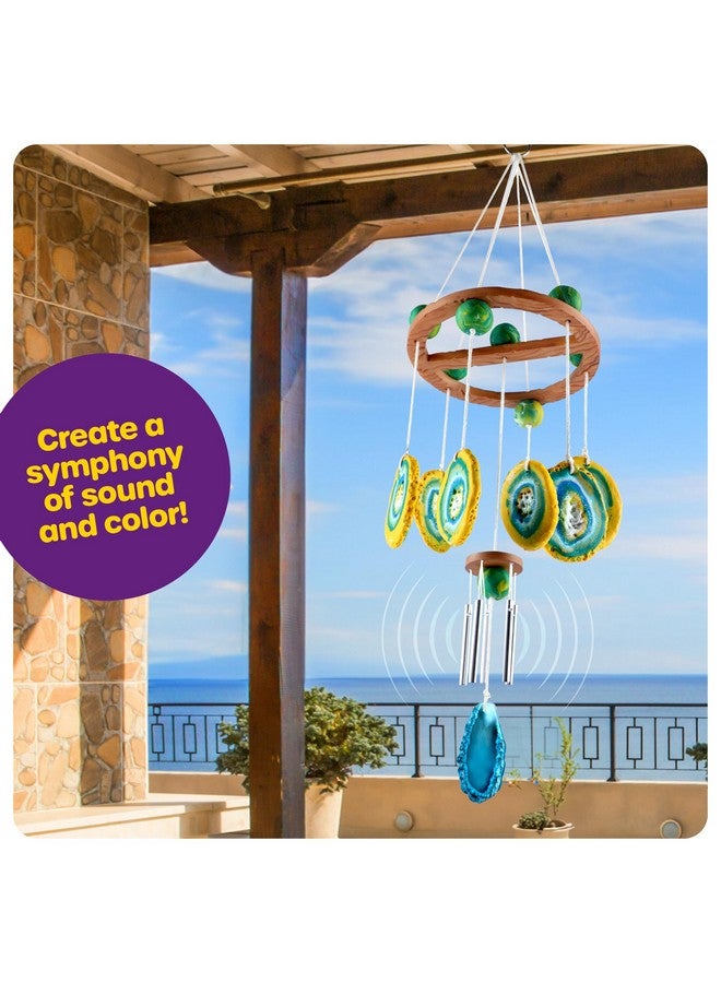 دان آند دارسى مجموعة أدوات يدوية لتصنيع أجراس الرياح من الطين للأطفال - حرف يدوية للفتيات من سن 8 إلى 12 عامًا - هدايا عيد ميلاد للفتيات من سن 6 إلى 7 سنوات - أفكار هدايا - فنون وحرف يدوية للأطفال - ألعاب أدوات يدوية - هدية للأولاد من سن 8 إلى 10 سنوات - Image 3