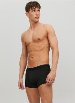 JACK & JONES Pack of 3 Logo Waistband Trunks  - Image 2