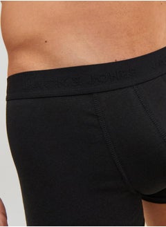 JACK & JONES Pack of 3 Logo Waistband Trunks  - Image 4