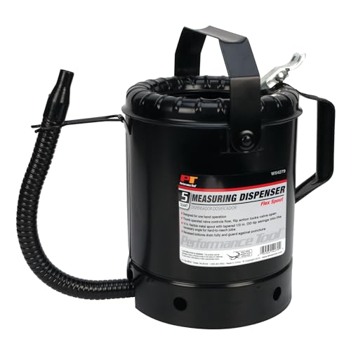 Performance Tool W54279 5-Quart Flex-Spout Measuring Dispenser Black - Image 2