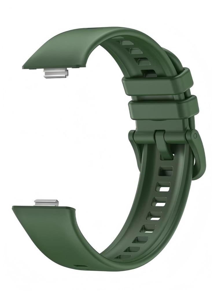 HW 4 PCS Strap for HUAWEI Watch Fit 3, Silicone Watchband Replacement Bracelet  - Image 4