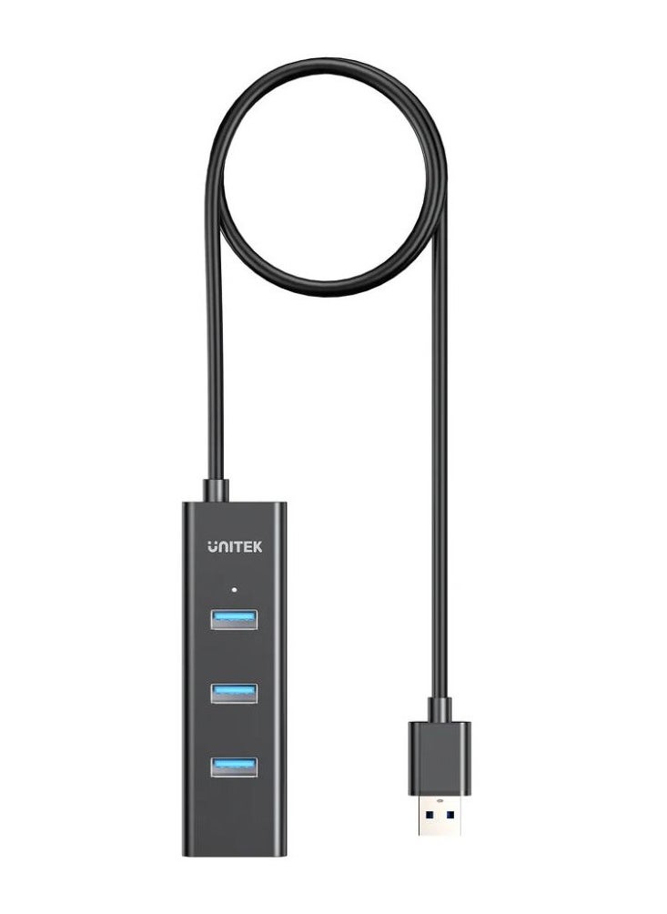 UNITEK UNITEK 4-in-1 USB-A Hub with 5Gbps High-Speed Data Transfer for Multiple Device Connectivity  - Image 1
