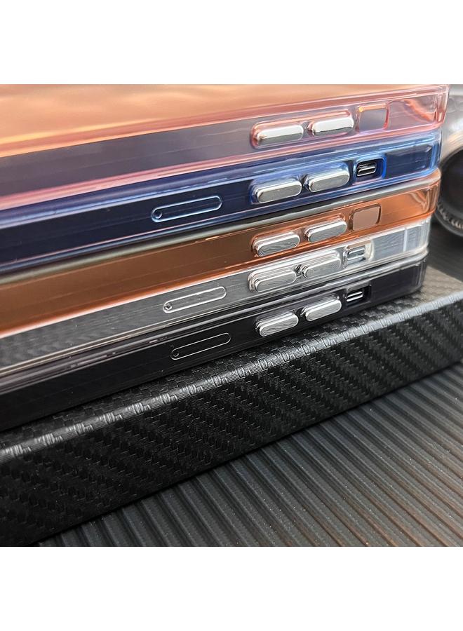 S-TOP Case For iPhone 13 3D IMD Water Ripple TPU + Acrylic Electroplated Phone Case - Image 5