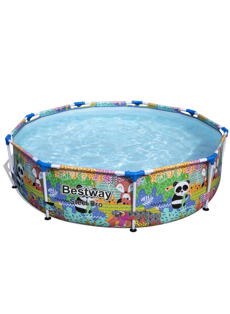 Bestway Steel Pro Pool 274x66cm | Family Swimming Pool | Above Ground Pool | Backyard Pool | Steel Framed Pool | Summer Fun with Friends and Family - Image 1