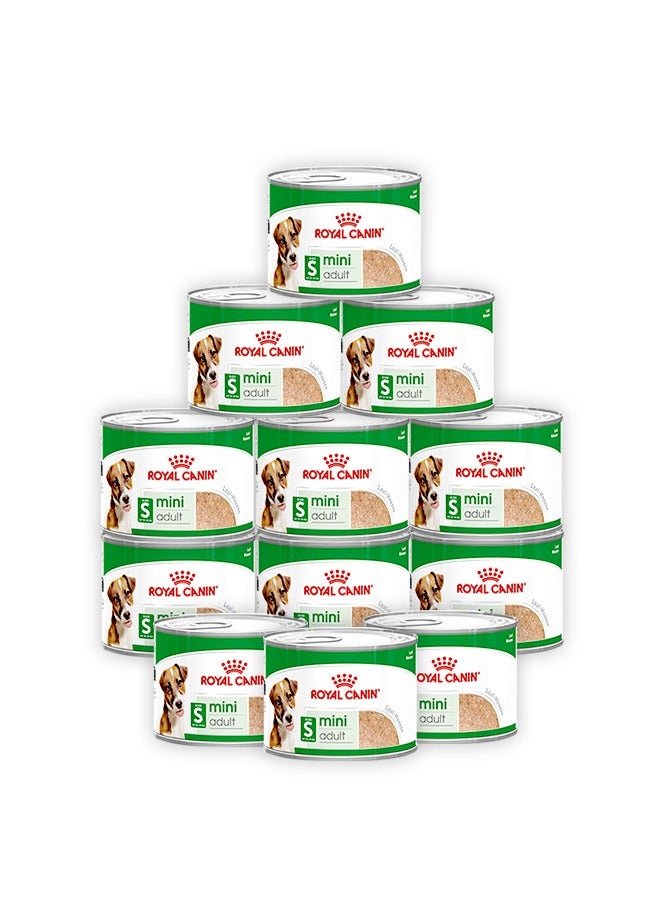 رويال كانين طعام رطب صغير للكلاب البالغة - 195 جرام (عبوة من 12 قطعة) - Image 1