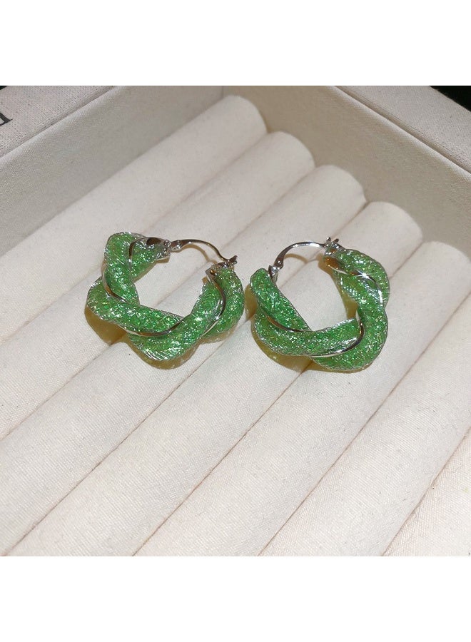 KUYING Trendy Design Earrings With A Sense Of Temperament And Atmosphere