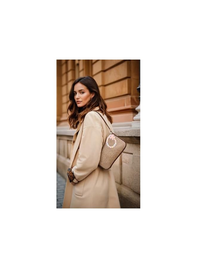 Green Tiger Colorful Flower Beaded Phone Lanyard - Elegant Floral Accessory, Handcrafted Beaded Chain for Stylish Phone Decoration & Easy Grip - Image 5