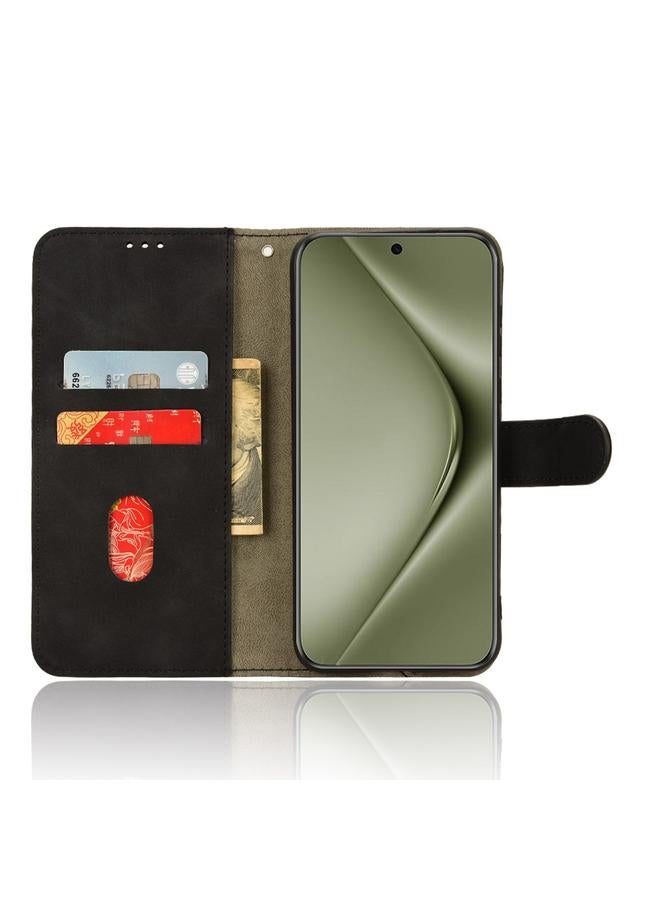 S-TOP Case For Huawei Pura 70 Pro Skin Feel Magnetic Flip Leather Phone Case - Image 4