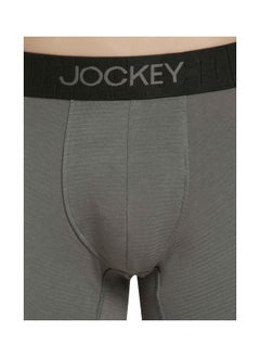 JOCKEY سروال داخلي رجالي من Jockey IC32 مصنوع من القطن والإيلاستين المرن مع حزام خصر فائق النعومة  - Image 5