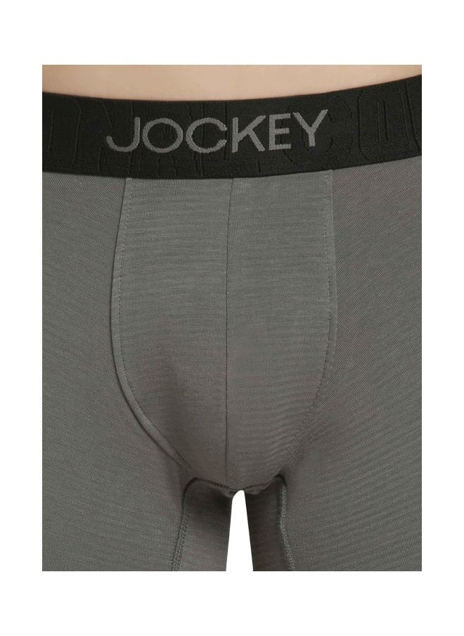 JOCKEY - Jockey IC32 Men Supima Cotton Elastane Stretch Solid Trunk with Ultra soft Waistband - Image 1