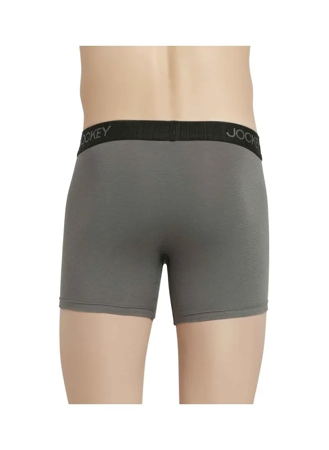 جوكي Jockey IC32 Men Supima Cotton Elastane Stretch Solid Trunk with Ultra soft Waistband