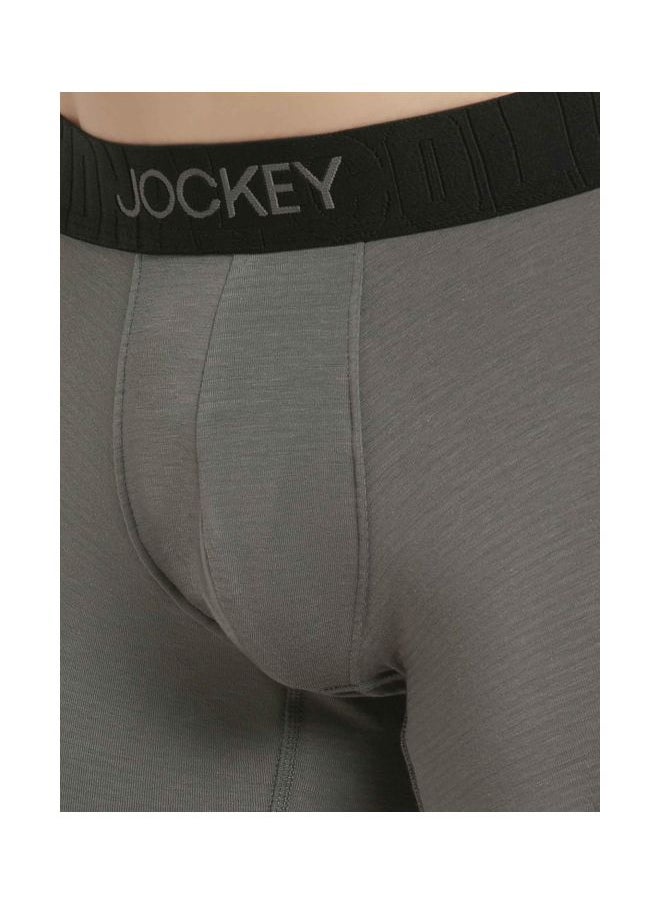 JOCKEY - Jockey IC32 Men Supima Cotton Elastane Stretch Solid Trunk with Ultra soft Waistband - Image 1