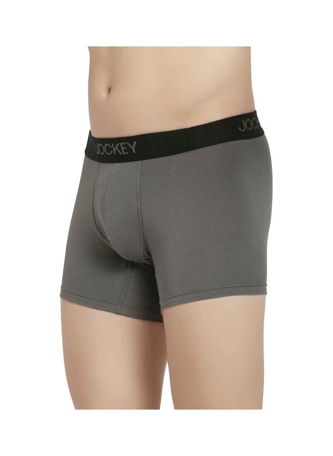 JOCKEY - Jockey IC32 Men Supima Cotton Elastane Stretch Solid Trunk with Ultra soft Waistband - Image 1