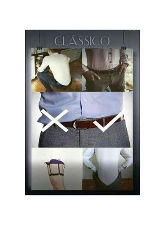 Elastic Adjustable Shirt Suspenders Shirt Non-Slip - Image 2