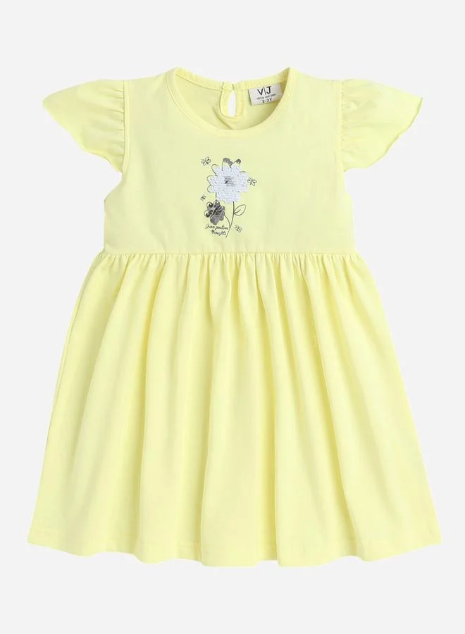victor and jane Victor and Jane - All-Over Printed Ruffle Dress (Pack of 2)