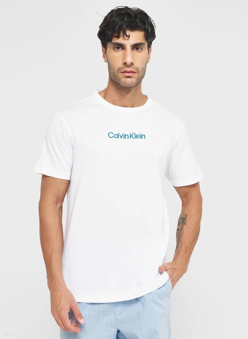 CALVIN KLEIN Lounge T-shirt - 100% Cotton