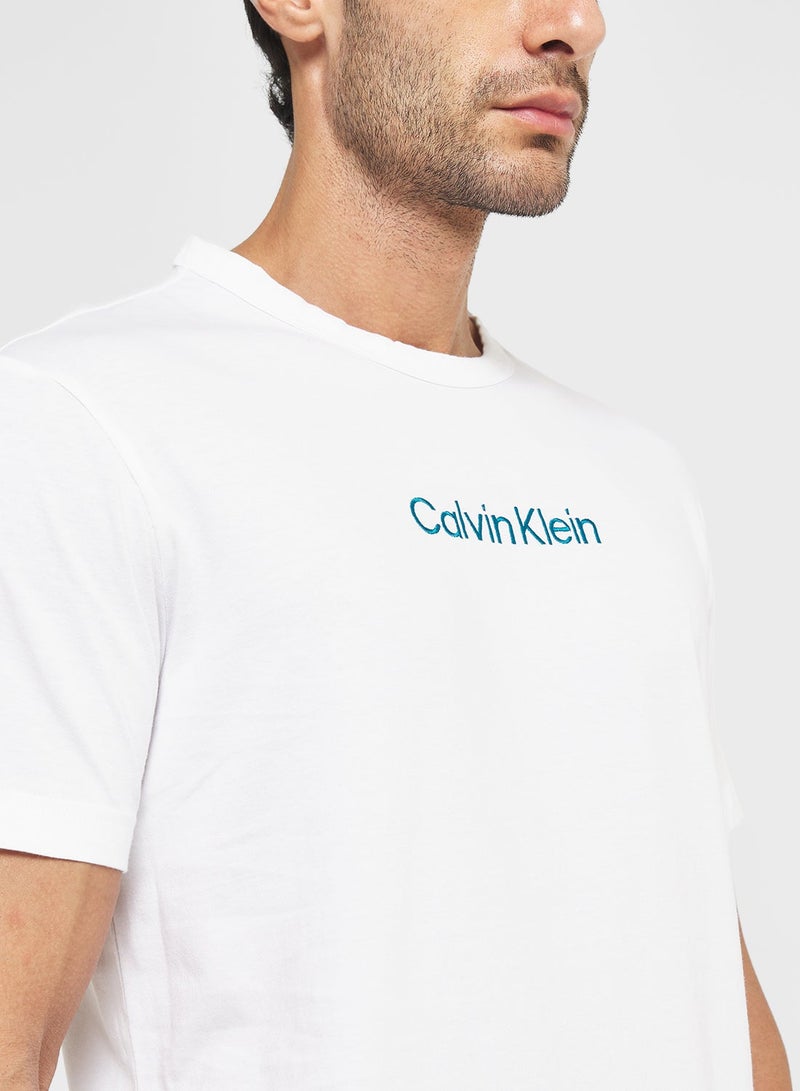 كالفن كلاين تيشيرت مريح قطن % - Image 3