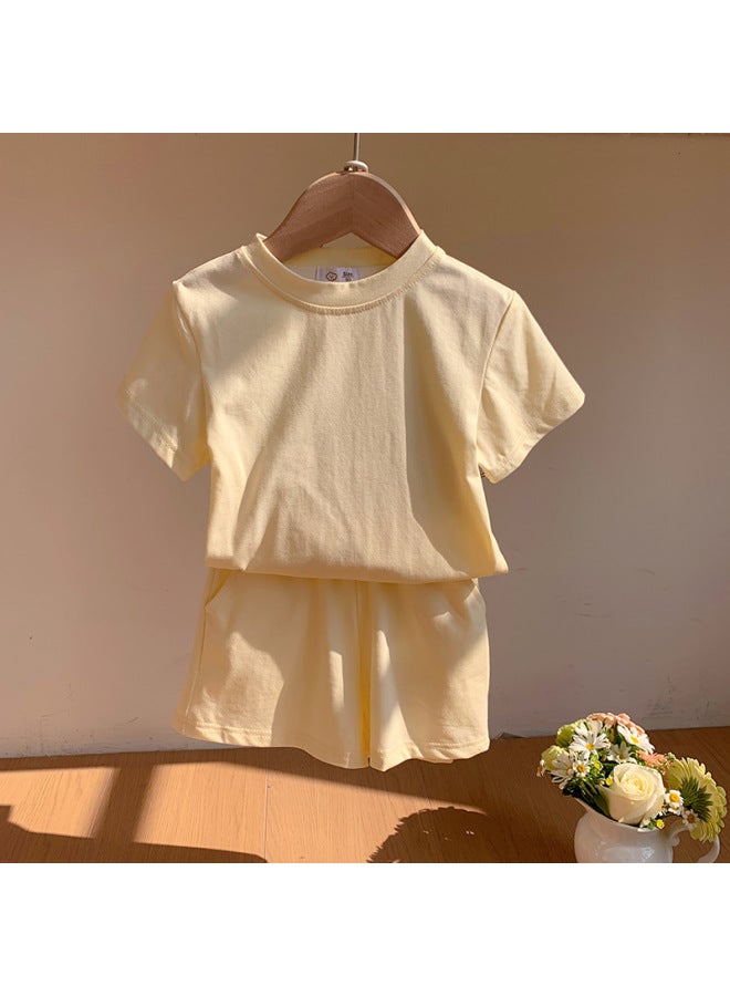 Ice Silk Shorts For Women, Summer Thin High-waisted Loose Slimming Wide-leg Five-point Pants Lazy Drawstring Casual Sports Pants