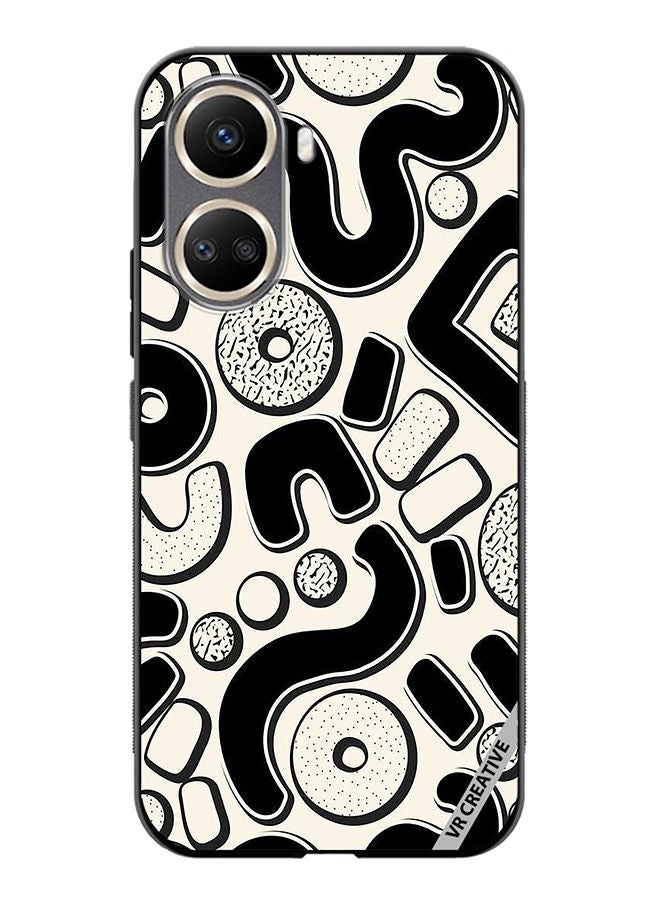 VR CREATIVE Protective Case Cover For Huawei Nova 10 SE Donuts Design  Multicolour - Image 1