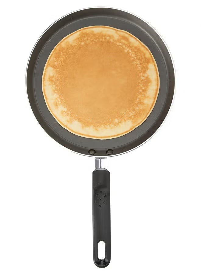 Non-Stick Pancake Pan 24cm, Induction Compatible Crepe Pan & Dosa Tawa, Multi-Purpose Flat Skillet for Home Breakfast Cooking - Image 5