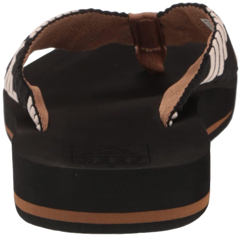Reef Spring Woven Womens Beach Flip Flop, Soft Woven Strap & Cushion Footbed, Pebble, 8 - Image 4