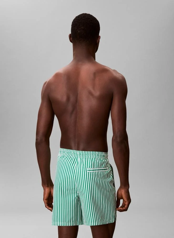 كالفن كلاين Medium Drawstring Swim Shorts