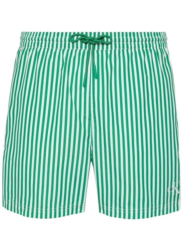 CALVIN KLEIN  Medium Drawstring Swim Shorts for Men | Best Price UAE