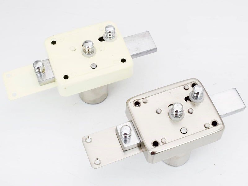 RAB Door Lock for Main Doors, 3 Turn Inter Entrance Door Lock with 3 Regular Keys, Complete Set (Code:- Lock Oval, 3 Stroke, Finish- SS, Pack of 1 Lock Set, with Keys) - Image 5