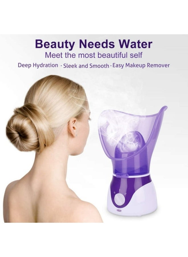 NTFS Beauty Facial Steamer Personal Steam Inhaler Sauna – Hot Mist Moisturizing Beauty Instrument for Deep Skin Hydration and Rejuvenation, Portable Home Spa Device, Facial Sauna Vaporizer with Easy-to-Use Design, Ideal for All Skin Types - Image 5