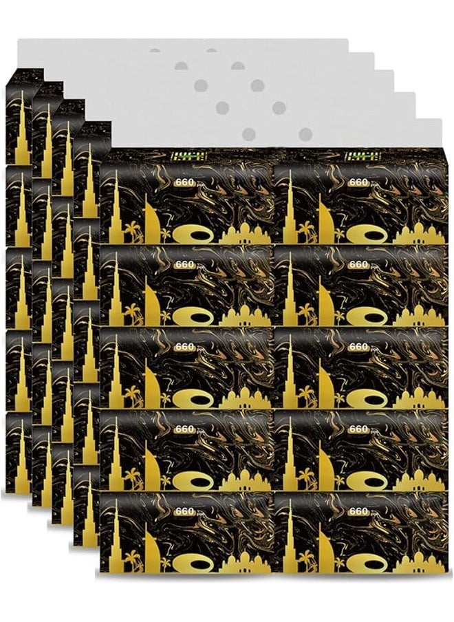 keke Pack of 50 Premium Quality New Technology Facial Tissue 100% Raw Wood Pulp 220 Sheet X 3 Ply  - Image 1