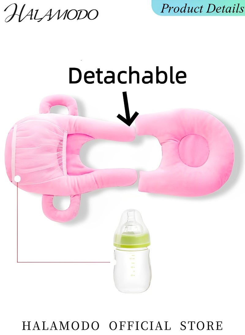 Halamodo Baby Nursing Pillow Infants Support Pillow Machine Washable Baby Pillow Ergonomic Nursing Pillows Breastfeeding Pillows & Breastfeeding Essentials - Image 3