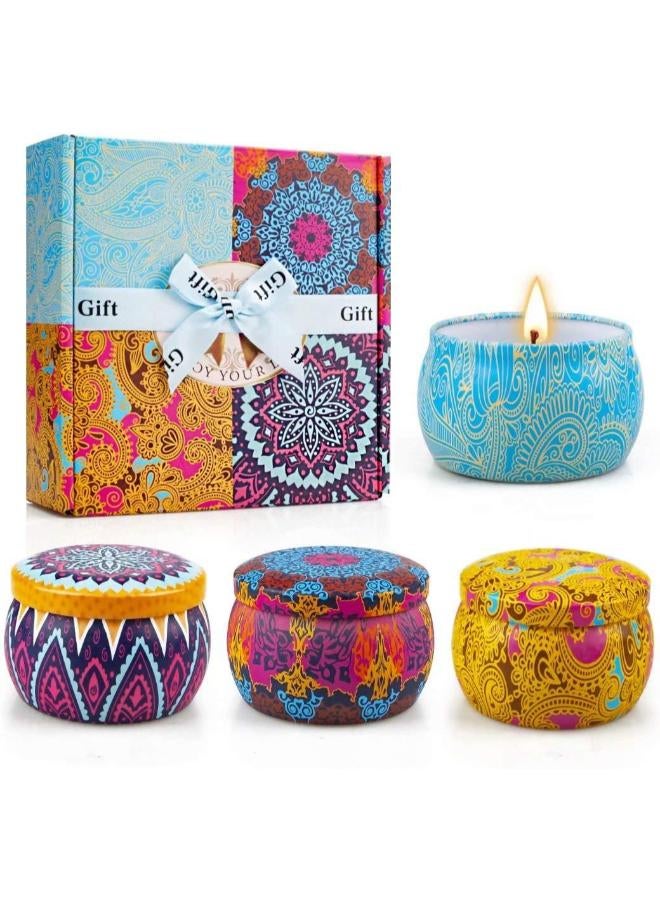 مجموعة من 4 شموع عديمة اللهب والدخان - Image 1