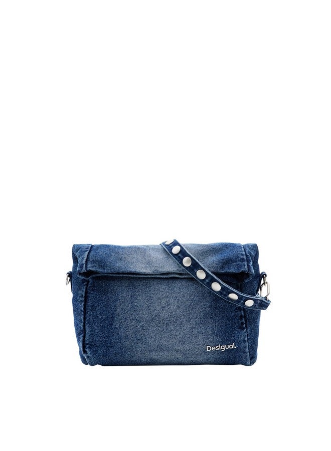 ديسيجوال حقيبة يد من قماش الدنيم من ديسيجوال أكسيسوريز، باللون الأزرق - Image 2