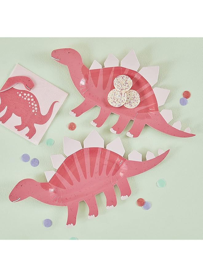 Ginger Ray Dinosaur Paper Cake Plate - Image 1