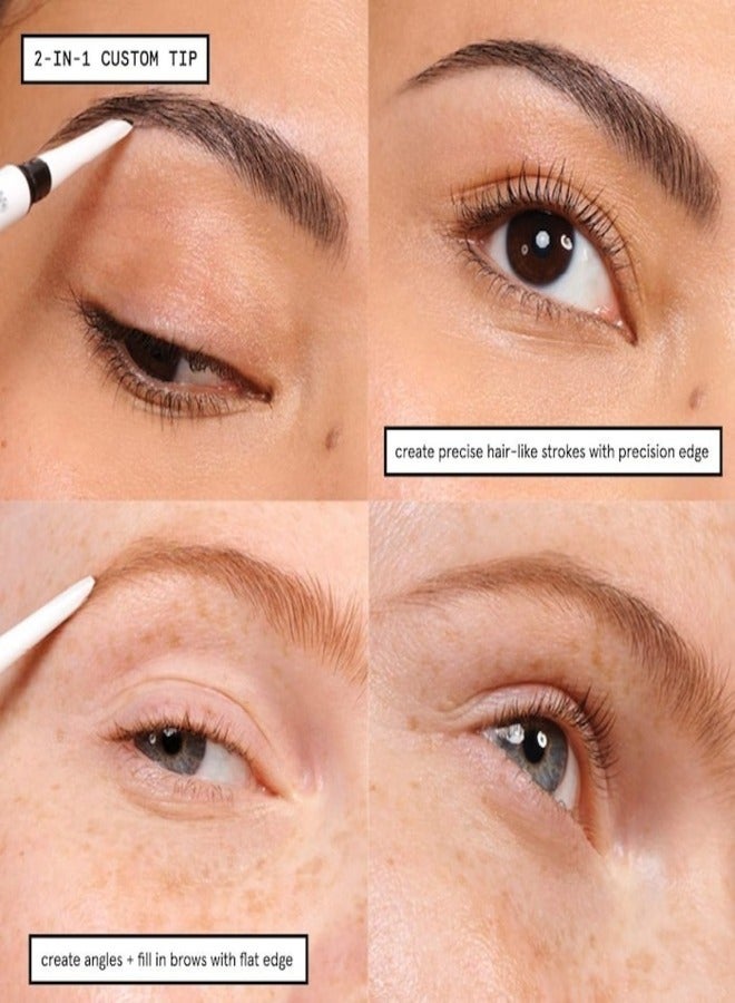 Glossier Boy Brow Arch 2-in-1 Longwear Pomade + Eyebrow Pencil - Cool Blonde , Smudge-Resistant, Buildable Definition - Image 3