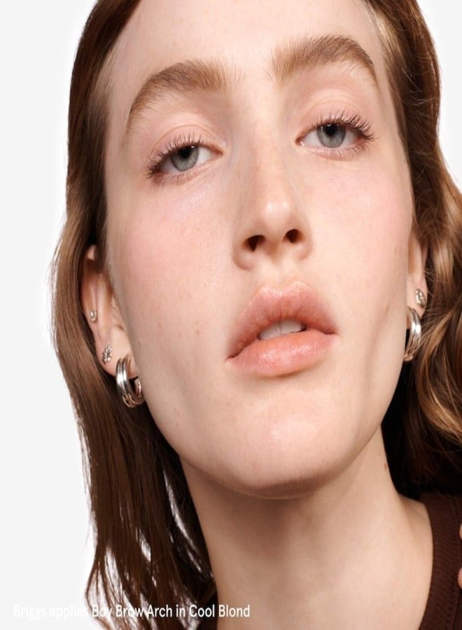 Glossier Boy Brow Arch 2-in-1 Longwear Pomade + Eyebrow Pencil - Cool Blonde , Smudge-Resistant, Buildable Definition - Image 4