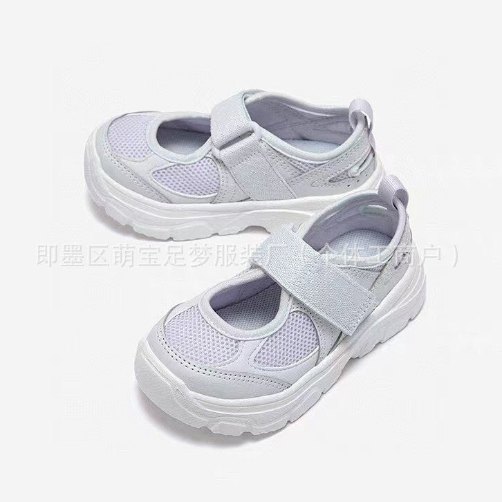 Yy322 Summer N Style 2022 Mary Jane Mesh Shoes Summer Sandals Korean Style Popular Kids - Image 5