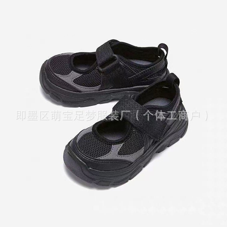 Yy322 Summer N Style 2022 Mary Jane Mesh Shoes Summer Sandals Korean Style Popular Kids - Image 3