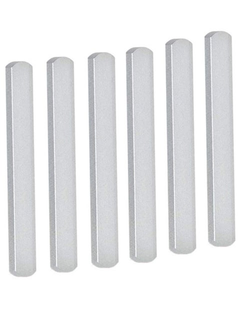 Steel Plates for Weighted Vest Loading Leg Guards Strength Training Weight Steel Plate Adjustable Round Head Rustproof 6PCS