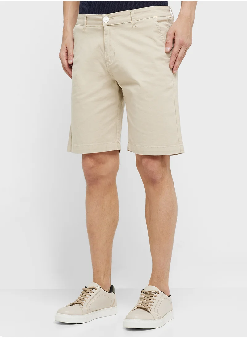 Robert Wood Pocket Detail Essential Shorts