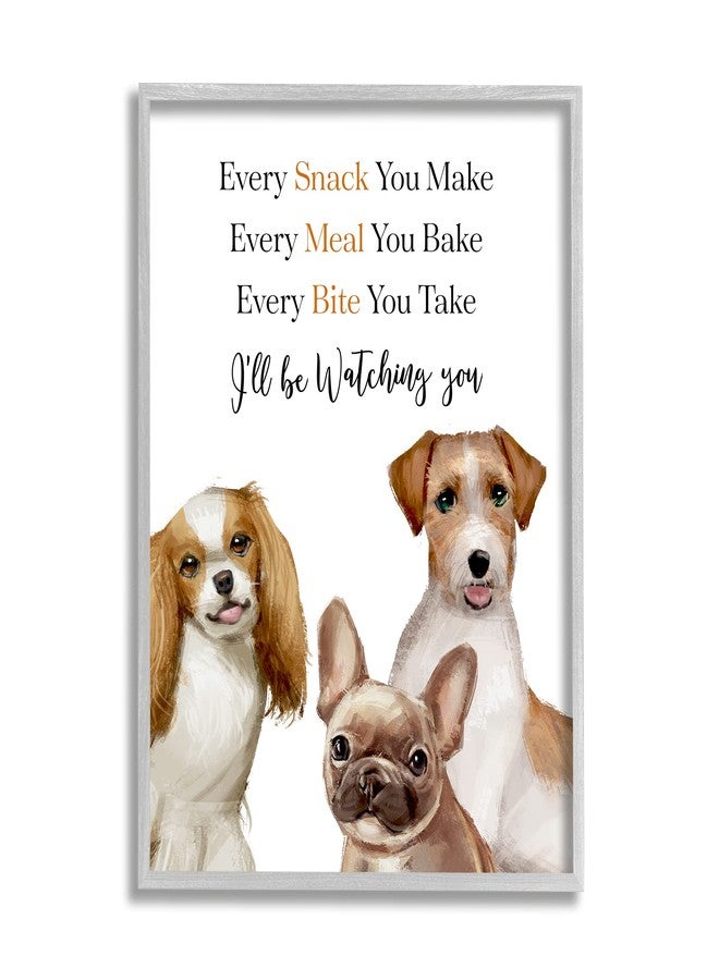 Stupell Industries Every Snack Meal Bite Phrase Pet Dog Humor - Image 1