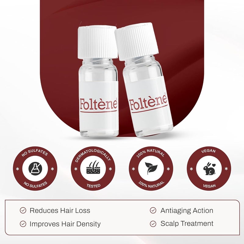 Foltene أمبولات علاج تساقط الشعر للرجال من فولتيني - Image 2