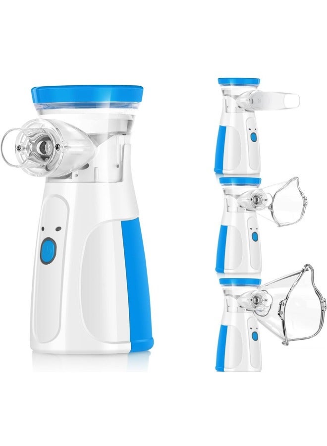 3-in-1 Portable Mesh Nebulizer for Effective Respiratory Therapy - GK-W302 - Image 1