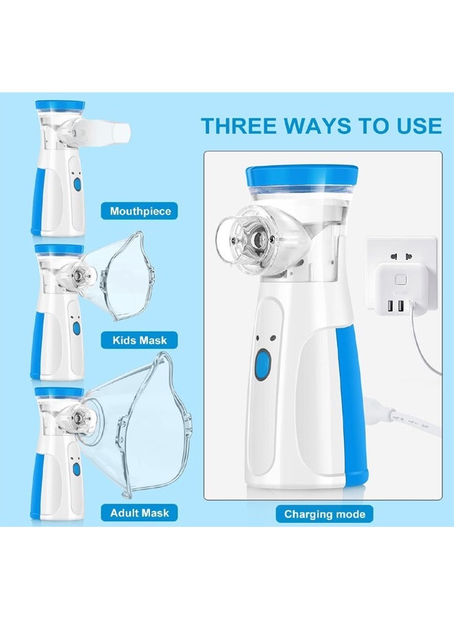 3-in-1 Portable Mesh Nebulizer for Effective Respiratory Therapy - GK-W302 - Image 4